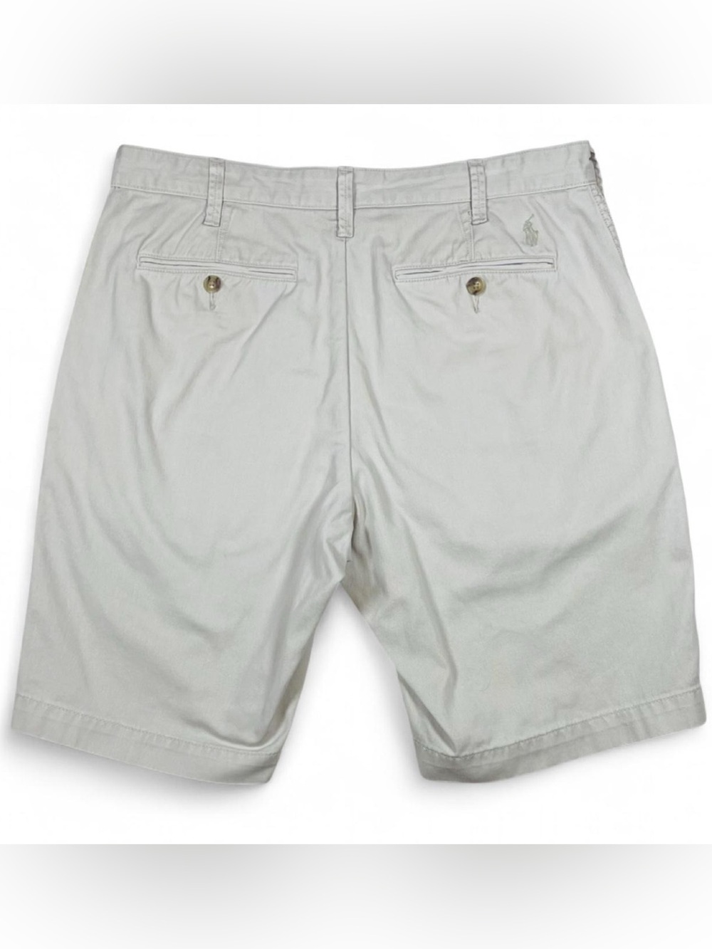 Polo Ralph Lauren Relaxed Fit Chino Short in Tan Men’s Size W32 L9 Shorts Golf - Picture 9 of 13